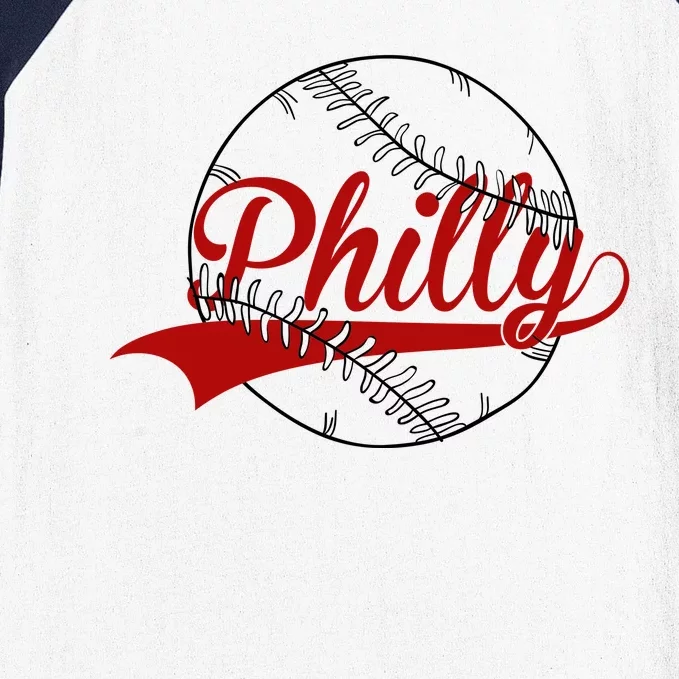 Philly Baseball Sport Lover Baseball Sleeve Shirt