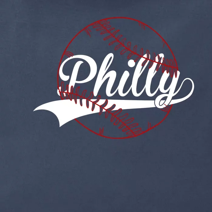 Philly Baseball Sport Lover Zip Tote Bag