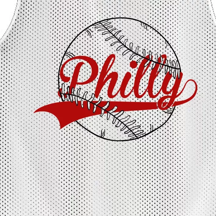 Philly Baseball Sport Lover Mesh Reversible Basketball Jersey Tank