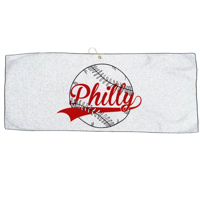 Philly Baseball Sport Lover Large Microfiber Waffle Golf Towel