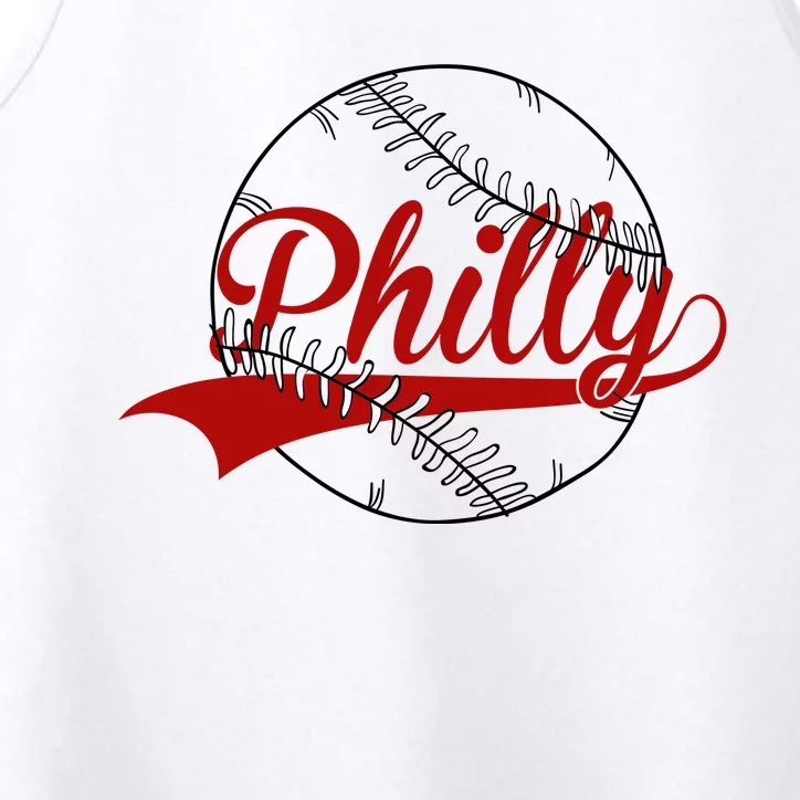 Philly Baseball Sport Lover Performance Tank