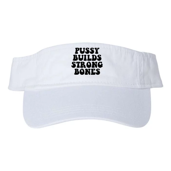 Pussy Builds Strong Bones Valucap Bio-Washed Visor