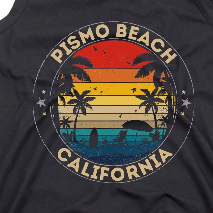 Pismo Beach Souvenir California Reminder Tank Top