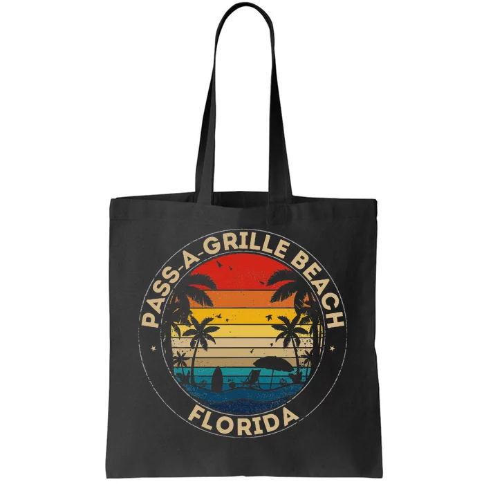 Passagrille Beach Souvenir Florida Reminder Tote Bag