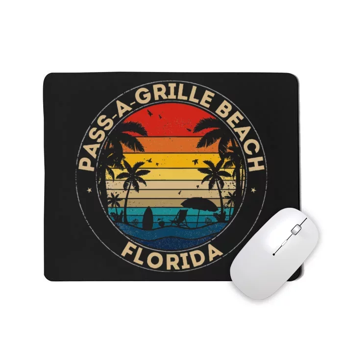 Passagrille Beach Souvenir Florida Reminder Mousepad