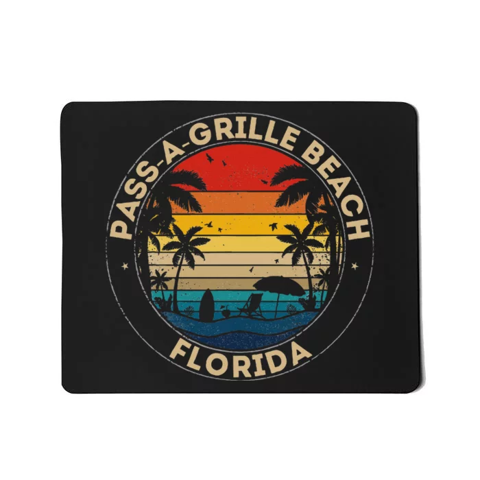 Passagrille Beach Souvenir Florida Reminder Mousepad