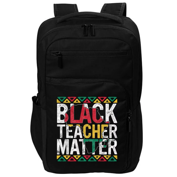 Pride Black Teacher Matter Gift History Month Educators Gift Impact Tech Backpack