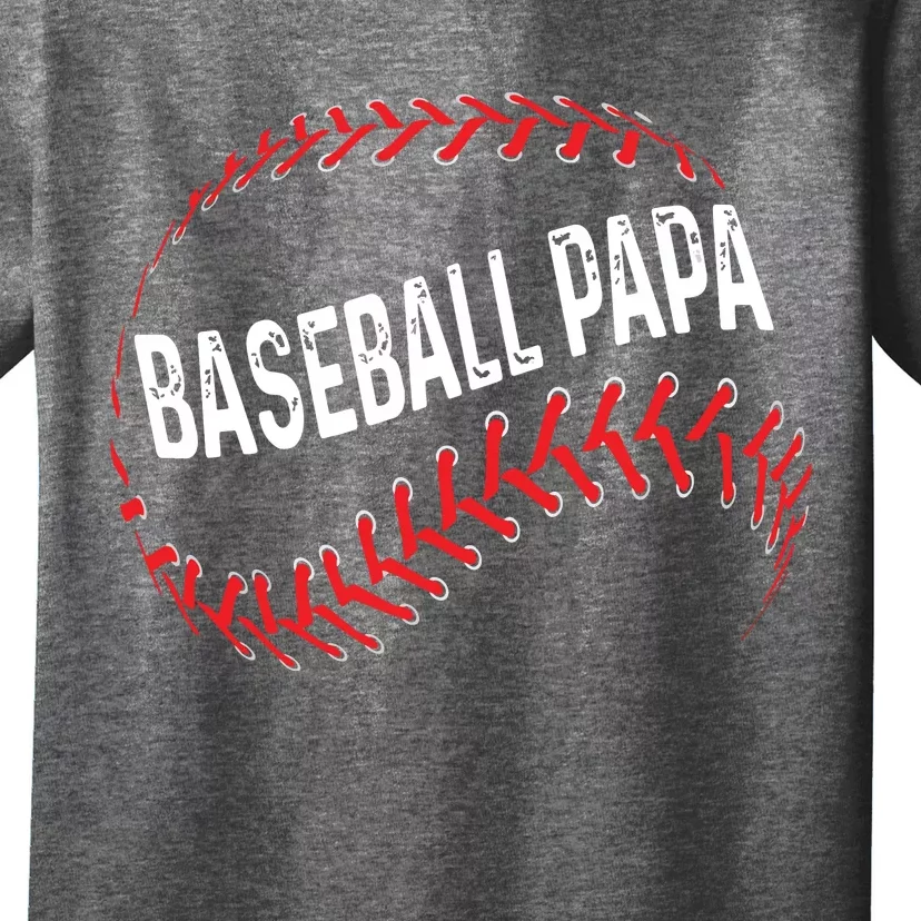 Papa Baseball Tee Grandson Funny Idea For Grandpa T-Shirt