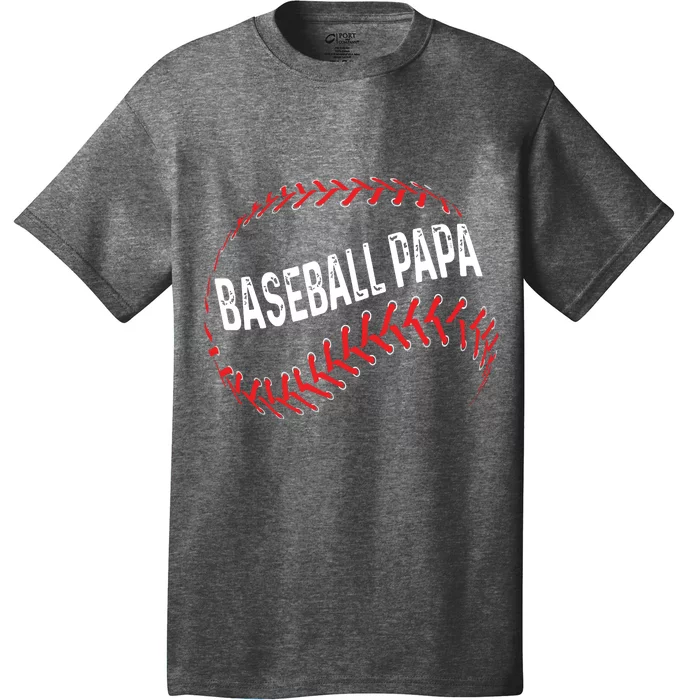 Papa Baseball Tee Grandson Funny Idea For Grandpa T-Shirt