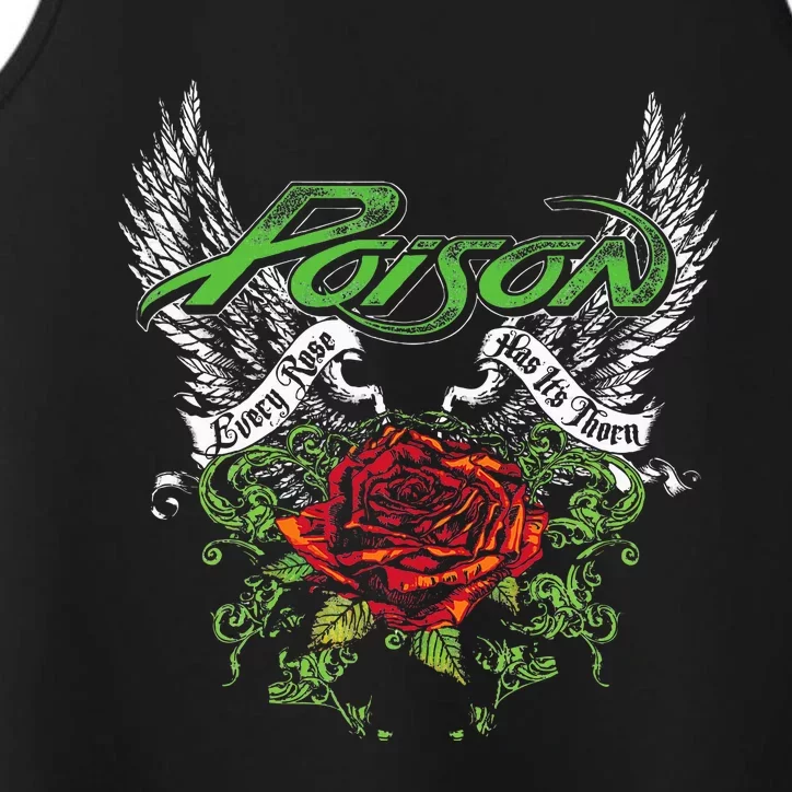 P.O.I.S.O.N Band Thorns & Wings Performance Tank