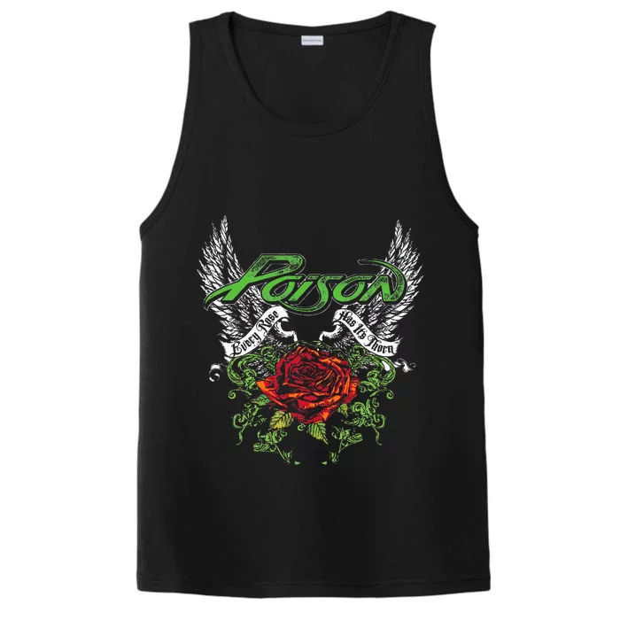 P.O.I.S.O.N Band Thorns & Wings Performance Tank