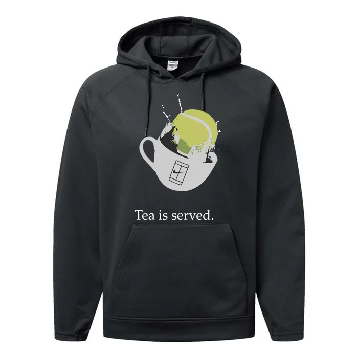 Paula Badosa Tennis Tea Is Served Performance Fleece Hoodie