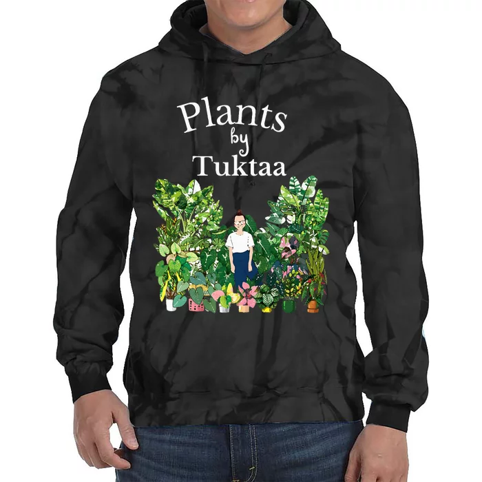 Plants by Tuktaa Tie Dye Hoodie