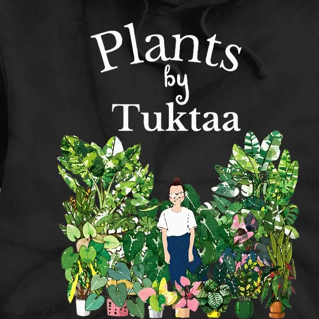 Plants by Tuktaa Tie Dye Hoodie