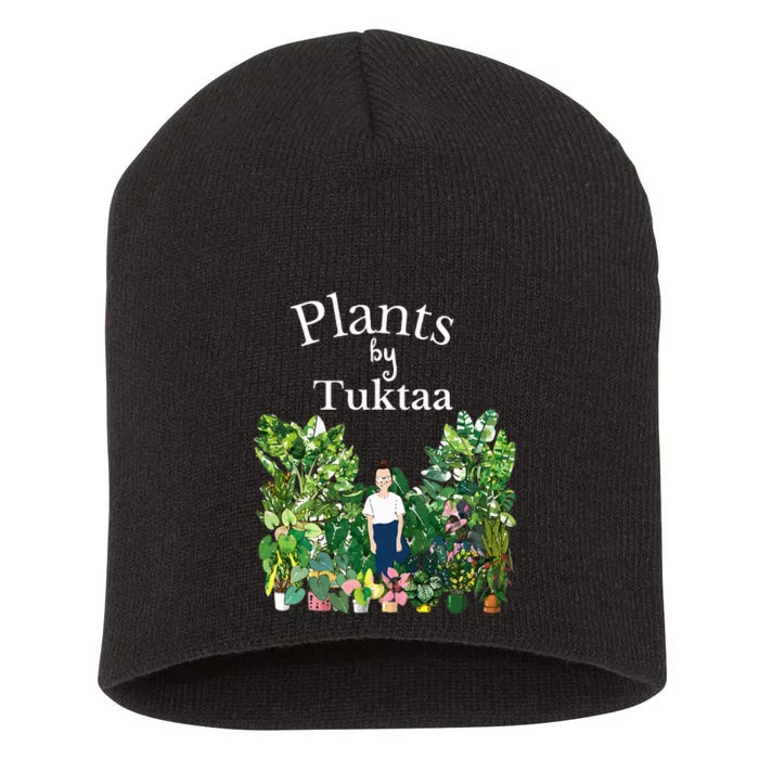 Plants by Tuktaa Short Acrylic Beanie