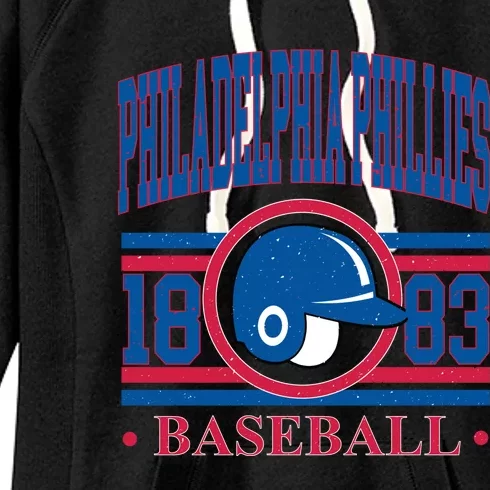 Philadelphia Baseball Team Supporter 1883 Women's Fleece Hoodie