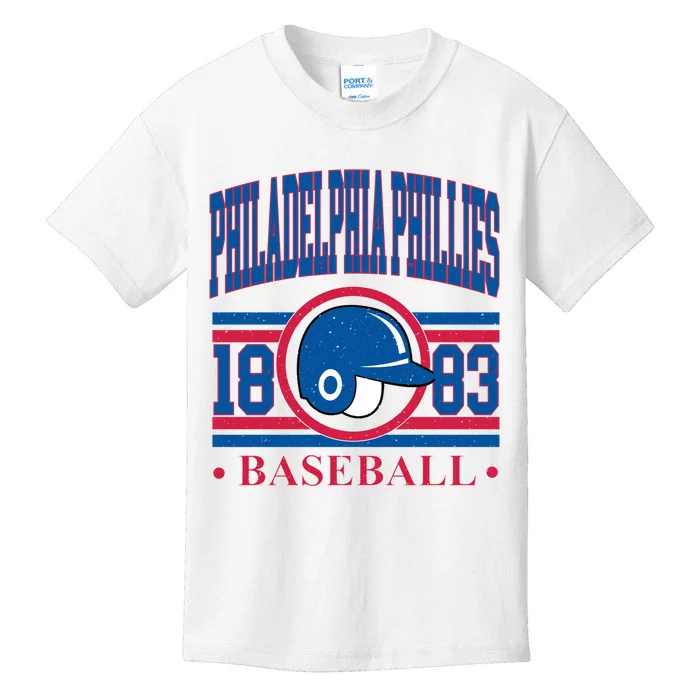 Philadelphia Baseball Team Supporter 1883 Kids T-Shirt