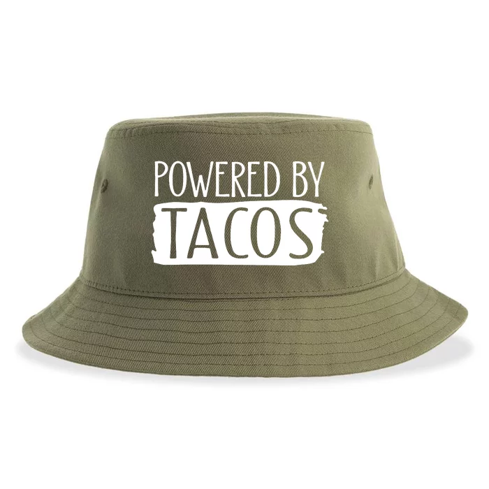 Powered By Tacos Sustainable Bucket Hat