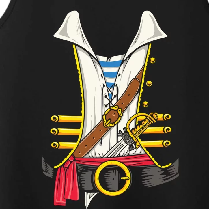 Pirate Buccaneer Theme Party Birthday Costume Cruise Gift Performance Tank