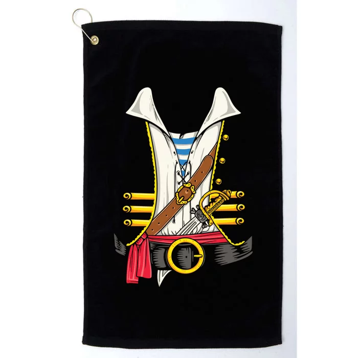 Pirate Buccaneer Theme Party Birthday Costume Cruise Gift Platinum Collection Golf Towel