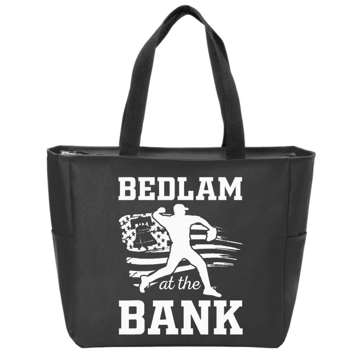 Philly Bedlam The Ultimate Philadelphia Baseball Experience Zip Tote Bag