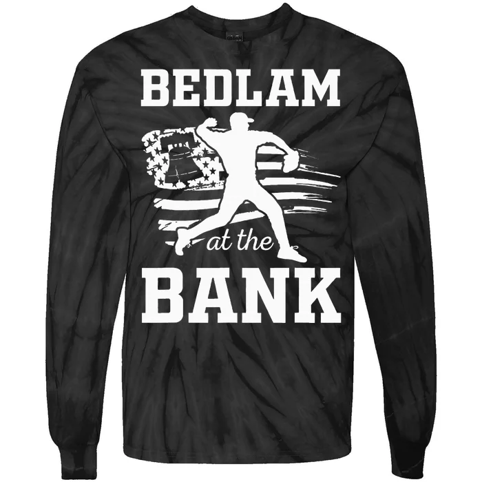 Philly Bedlam The Ultimate Philadelphia Baseball Experience Tie-Dye Long Sleeve Shirt