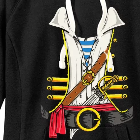 Pirate Buccaneer Theme Party Birthday Costume Cruise Gift Women's Fleece Hoodie