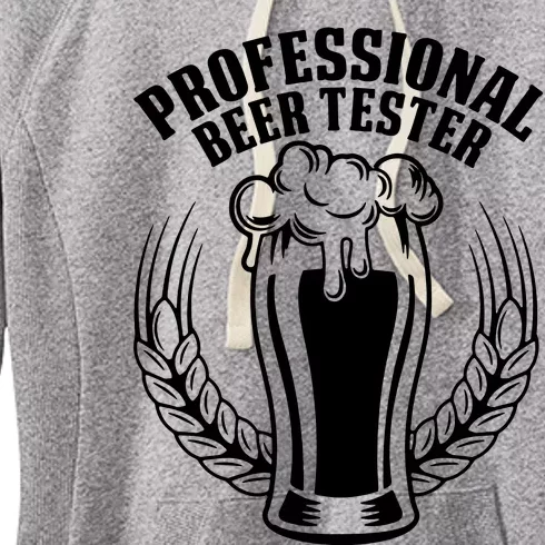 Professional Beer Tester Drinking Women's Fleece Hoodie