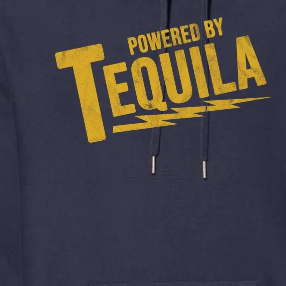 Powered By Tequila Premium Hoodie