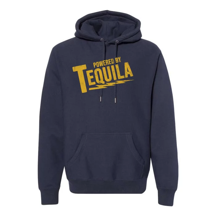 Powered By Tequila Premium Hoodie