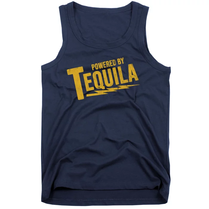 Powered By Tequila Tank Top