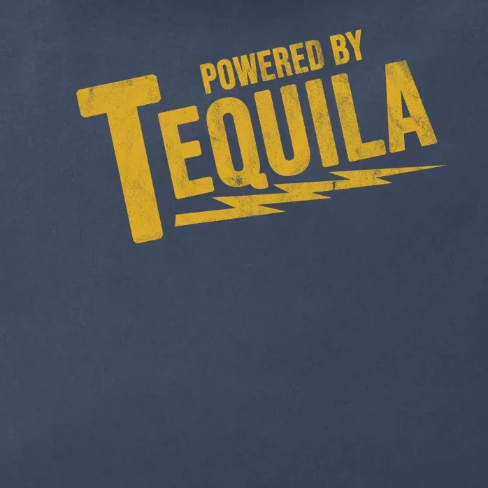 Powered By Tequila Zip Tote Bag