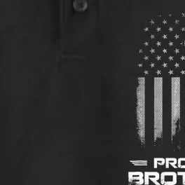 Proud Brother U.S. A.I.R F.O.R.C.E Stars Dry Zone Grid Performance Polo