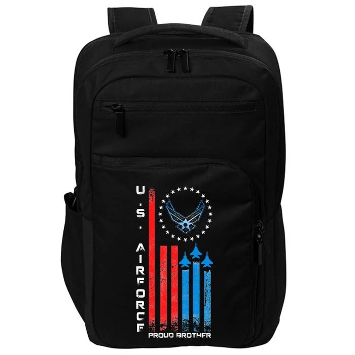 Proud Brother Usa Flag Impact Tech Backpack