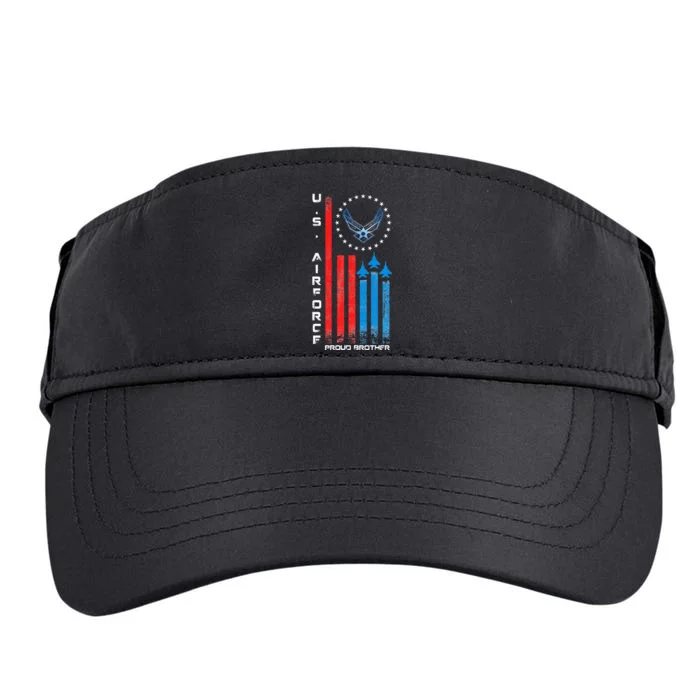 Proud Brother Usa Flag Adult Drive Performance Visor