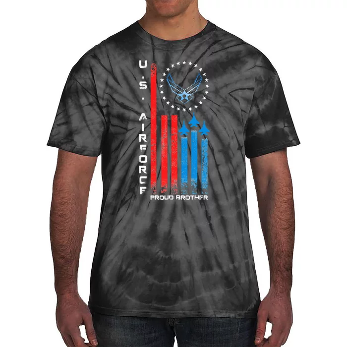 Proud Brother Usa Flag Tie-Dye T-Shirt