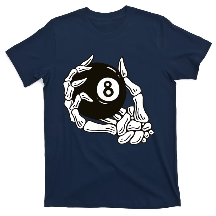 Pool billiards vintage 8 eight ball T-Shirt