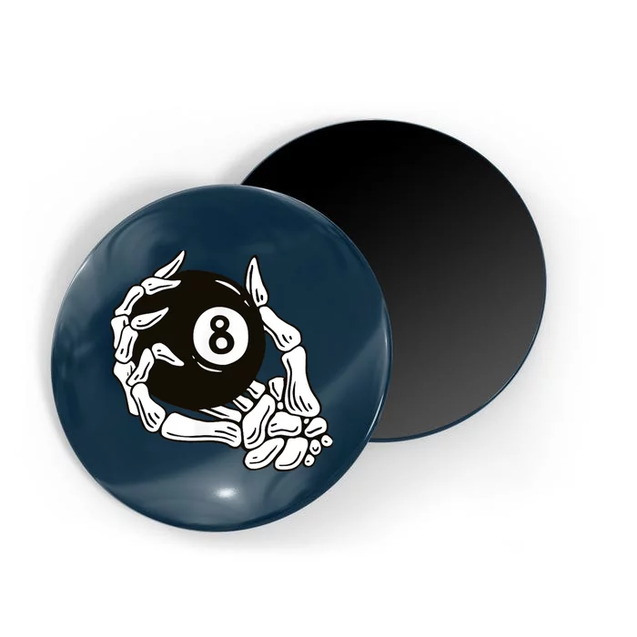 Pool billiards vintage 8 eight ball Magnet