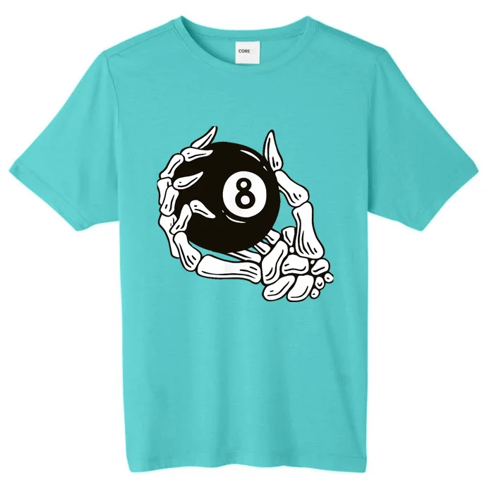 Pool billiards vintage 8 eight ball ChromaSoft Performance T-Shirt