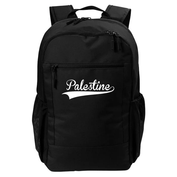 Palestine Baseball Vintage Retro Font Daily Commute Backpack