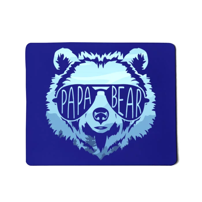 Papa Bear Vintage Graphic Great Gift Mousepad