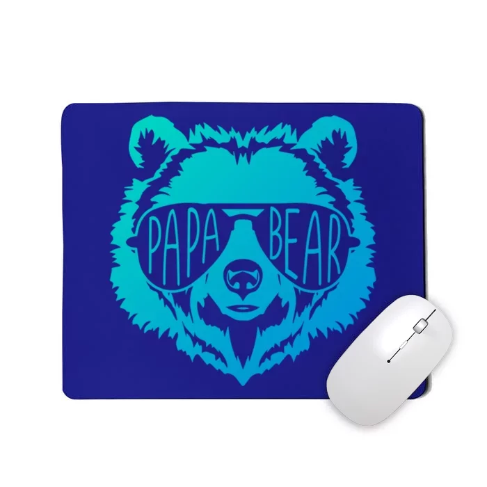 Papa Bear Vintage Graphic Great Gift Mousepad