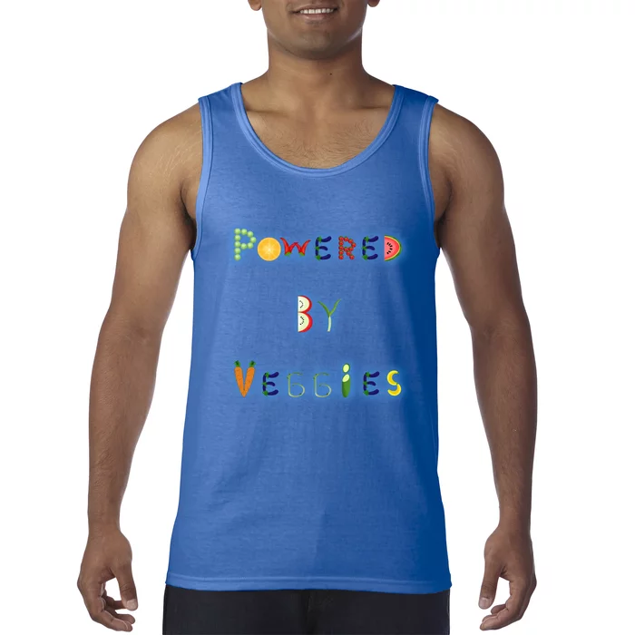 Powered By Veggies Meaningful Gift Tank Top