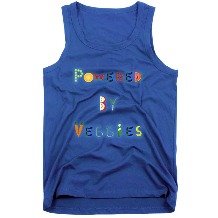 Powered By Veggies Meaningful Gift Tank Top