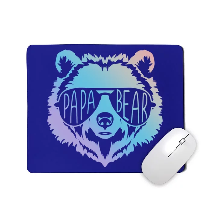 Papa Bear Vintage Graphic Gift Mousepad