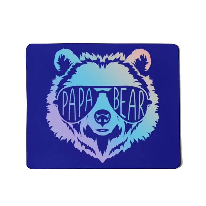 Papa Bear Vintage Graphic Gift Mousepad