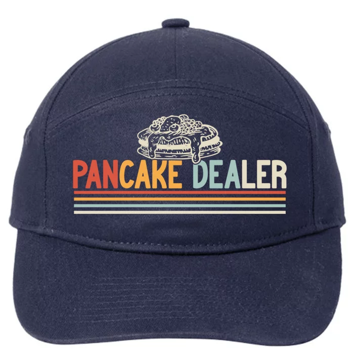 Pancake Breakfast Vintage Pancake Baker And Pancake Lover Gift 7-Panel Snapback Hat