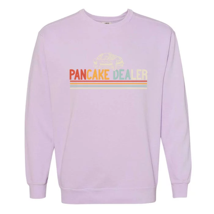 Pancake Breakfast Vintage Pancake Baker And Pancake Lover Gift Garment-Dyed Sweatshirt