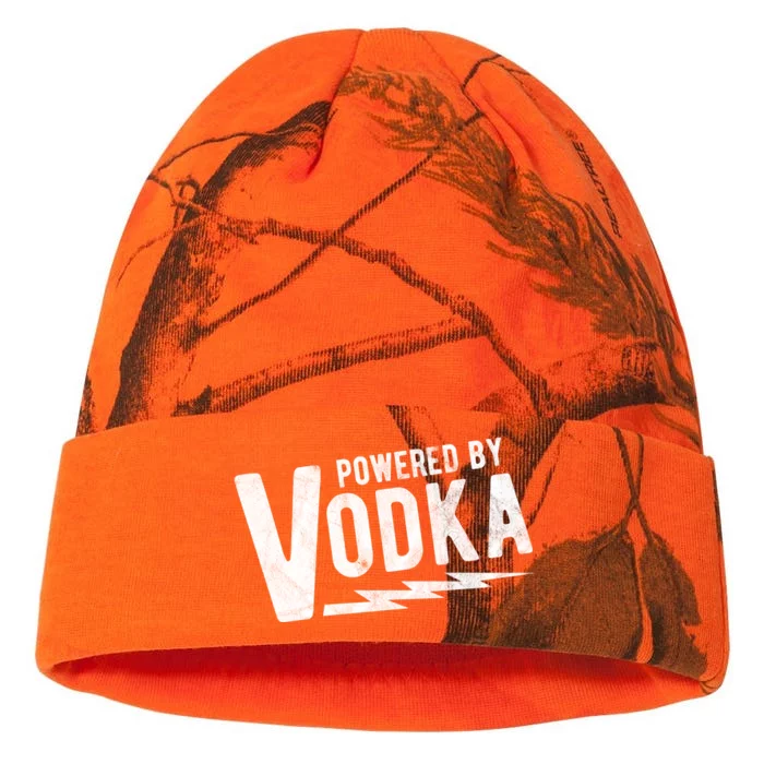 Powered By Vodka Kati - 12in Camo Beanie