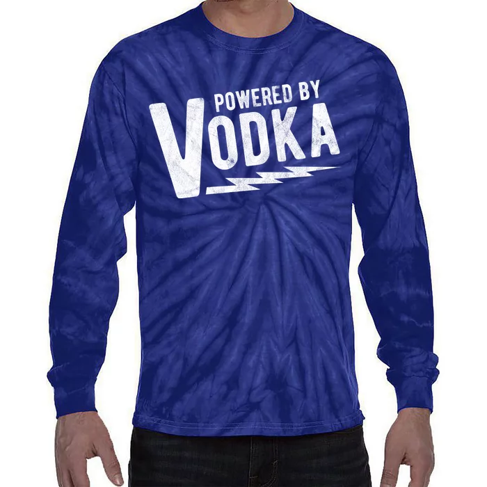 Powered By Vodka Tie-Dye Long Sleeve Shirt